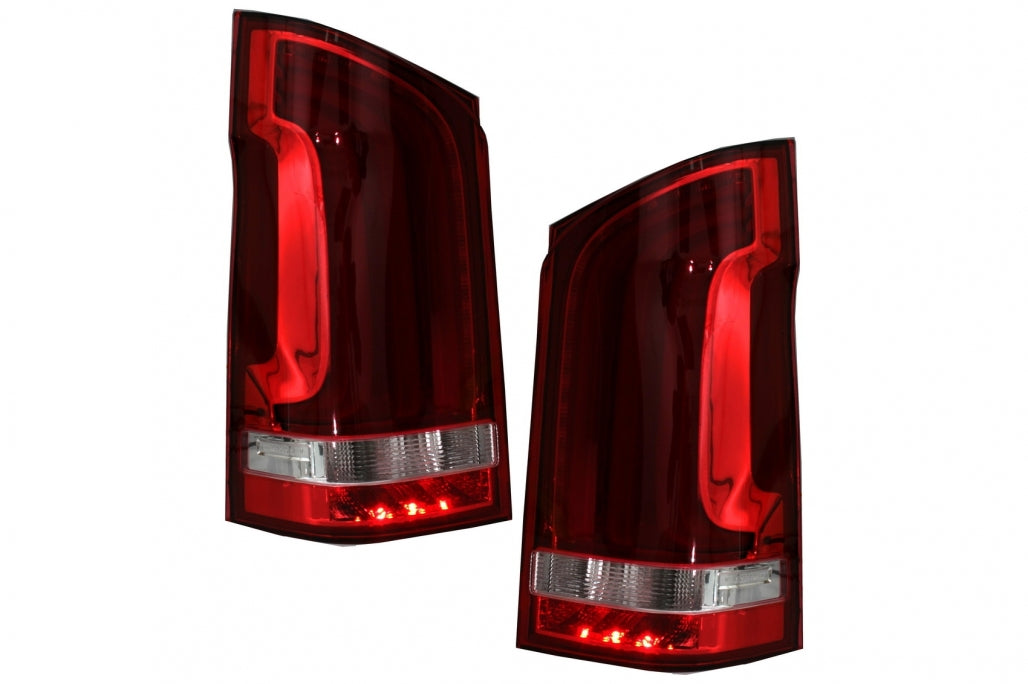 LED Taillights for Mercedes V-Class W447 (2014–2019) Single Rear Door Halogen Upgrade