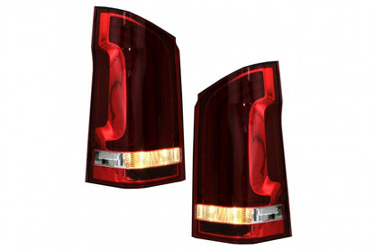 LED Taillights for Mercedes V-Class W447 (2014–2019) Single Rear Door Halogen Upgrade
