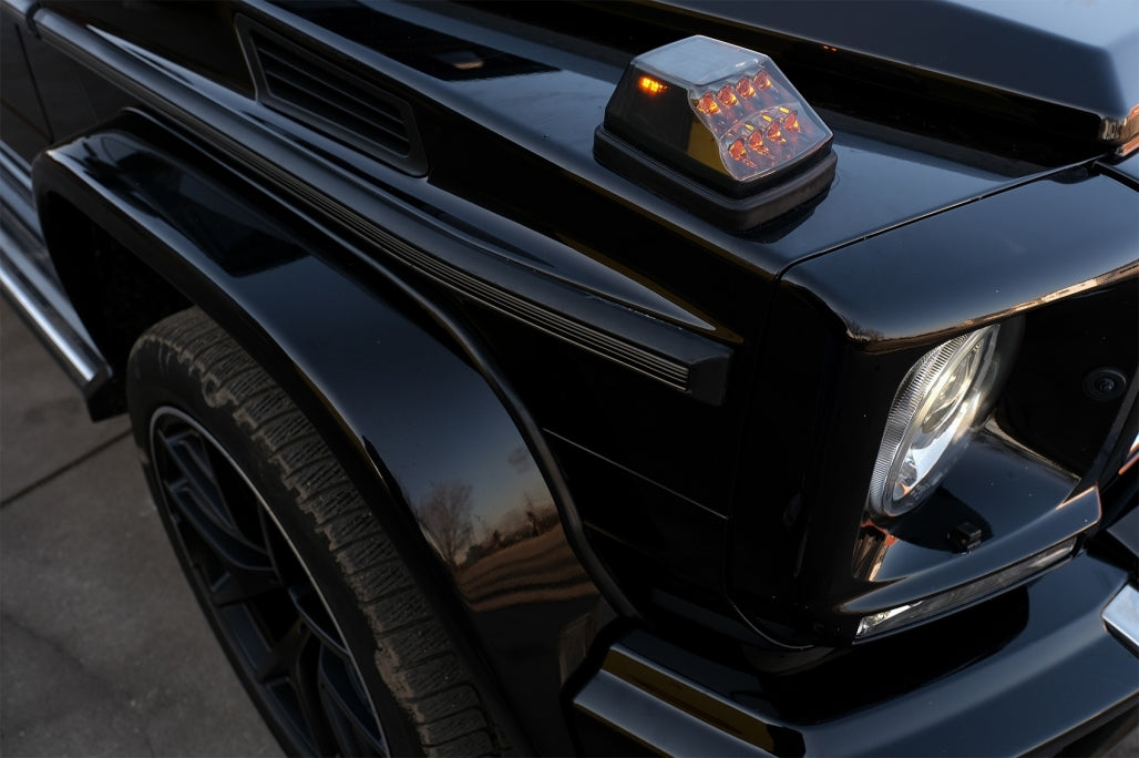 LED Turning Lights Smoked Design for Mercedes G-Class W463 (1989–2015)