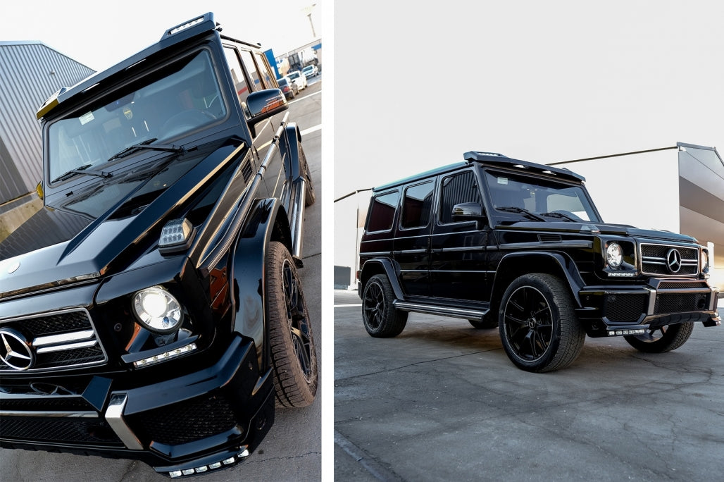 LED Turning Lights Smoked Design for Mercedes G-Class W463 (1989–2015)
