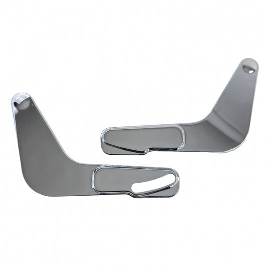 Left Chrome Seat Covers 2-Piece for Mercedes Pagoda W113 Series 1 (1963–1968)