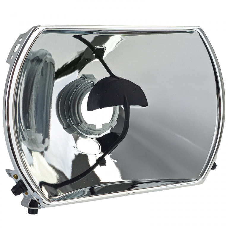 Left Headlight Reflector with Adjustment 5-Pin for Mercedes R107 SL  C107 SLC (1985–1989)