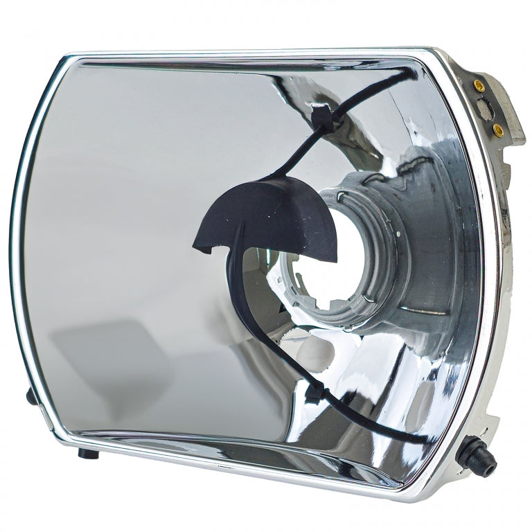 Left Headlight Reflector with Adjustment 5-Pin for Mercedes R107 SL  C107 SLC (1985–1989)