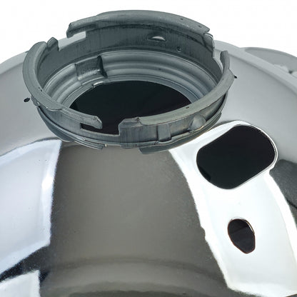 Left Headlight Reflector with Adjustment 5-Pin for Mercedes R107 SL  C107 SLC (1985–1989)