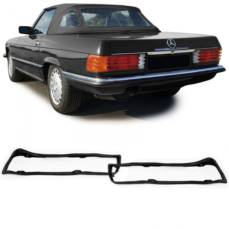 Left & Right Tail Light Seals Set for Mercedes SL R107  SLC C107 (1971–1989)