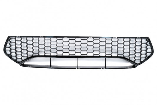Middle Lower Grille Piano Black for BMW 5 Series G30 G31 M5 Bumper (2017–2019)