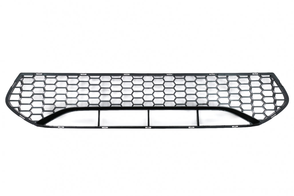 Middle Lower Grille Piano Black for BMW 5 Series G30 G31 M5 Bumper (2017–2019)