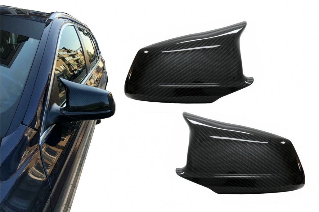 Mirror Covers Carbon Look M Design for BMW 5 Series F10 F11 F18 Non-LCI (2010–2013)