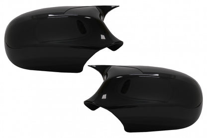 Mirror Covers M Sport Design Glossy Black for BMW 3 Series E90 E91 LCI (2008–2011)