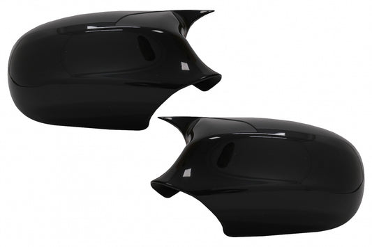 Mirror Covers M Sport Design Glossy Black for BMW 3 Series E90 E91 LCI (2008–2011)