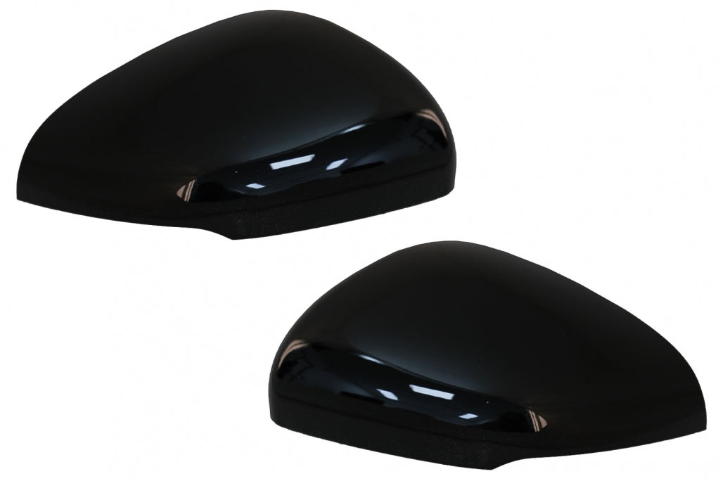 Mirror Covers Night Package Look Piano Black for Mercedes A-Class W177 V177 CLA C118 X118 (2018–Up)
