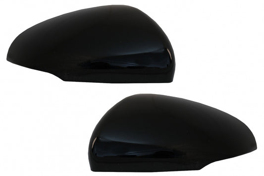 Mirror Covers Night Package Look Piano Black for Mercedes A-Class W177 V177 CLA C118 X118 (2018–Up)