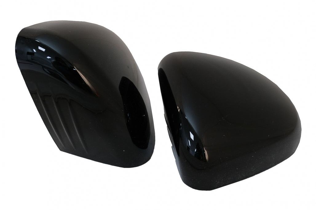 Mirror Covers Night Package Look Piano Black for Mercedes A-Class W177 V177 CLA C118 X118 (2018–Up)