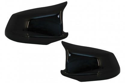 Mirror Covers Piano Black M Design for BMW 5 Series F10 F11 F18 Non-LCI (2010–2013)