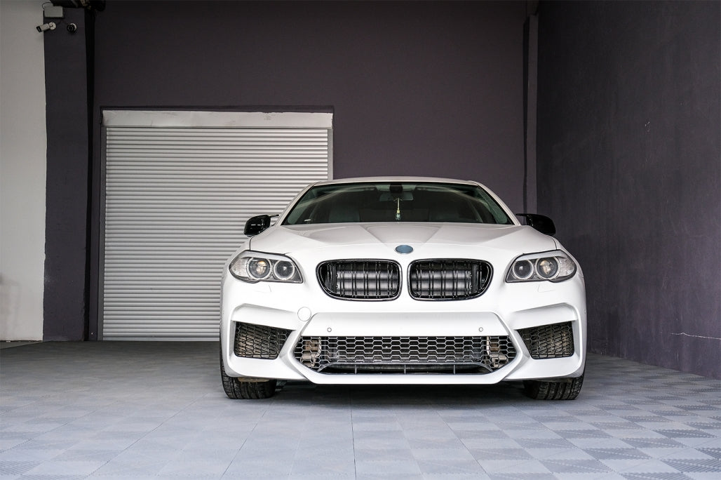 Mirror Covers Piano Black M Design for BMW 5 Series F10 F11 F18 Non-LCI (2010–2013)
