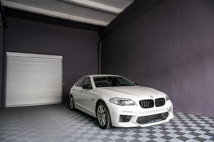 Mirror Covers Piano Black M Design for BMW 5 Series F10 F11 F18 Non-LCI (2010–2013)
