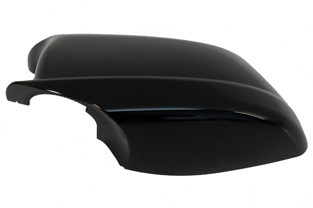 Mirror Covers Piano Black M Design for BMW 5 Series F10 F11 F18 Non-LCI (2010–2013)