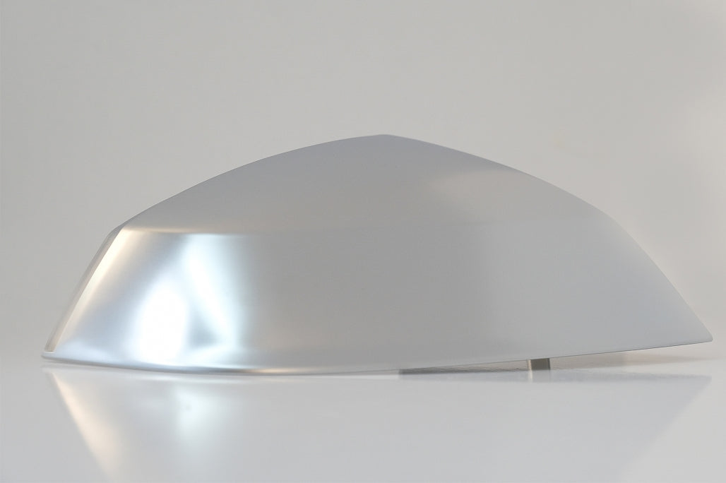 Mirror Covers RS Design Extinction Aluminium for Audi Q7 4M (2015–2019)  Q5 (2017–2020) with Side Assist