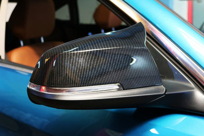 Mirror Covers Real Carbon Fiber for BMW 1 2 3 4 Series