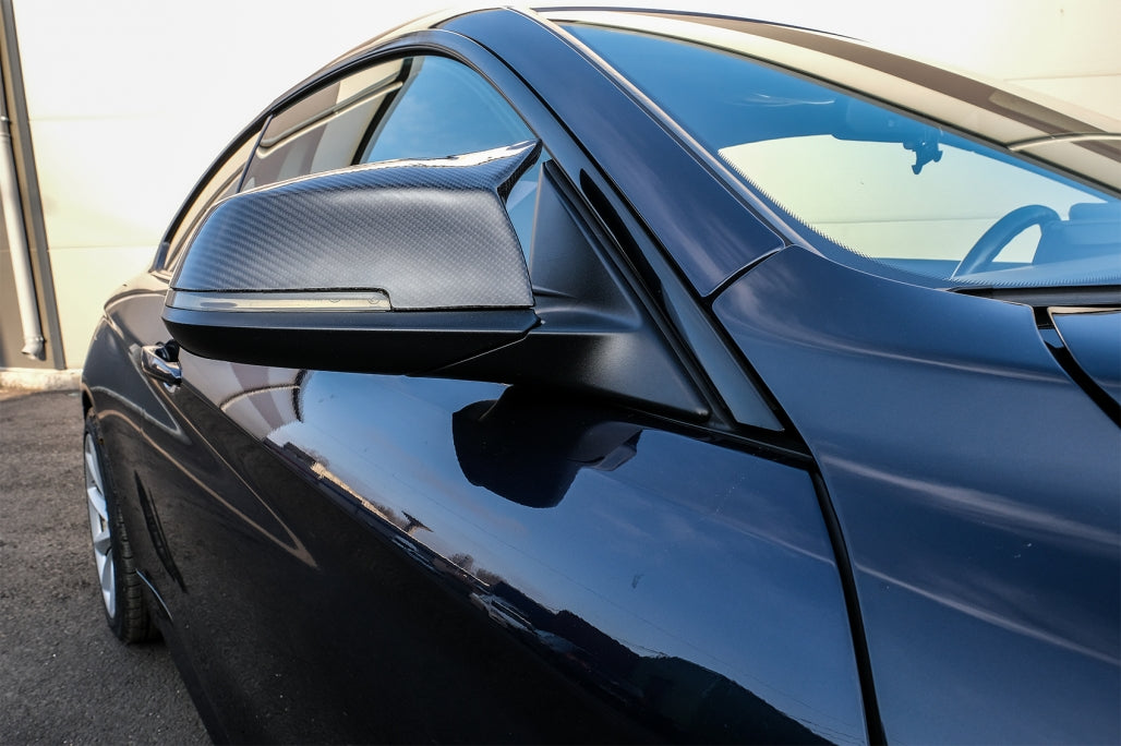 Mirror Covers Real Carbon Fiber for BMW 1 2 3 4 Series