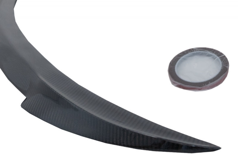 Mirror Covers and Trunk Spoiler Kit M4 Design Real Carbon for BMW 3 Series F30 (2012–2018)