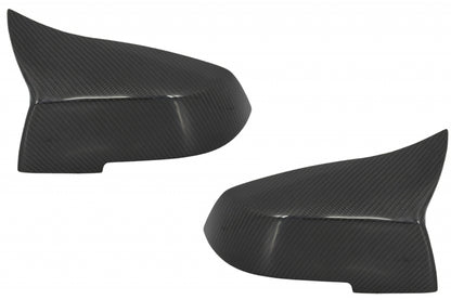 Mirror Covers and Trunk Spoiler Kit M4 Design Real Carbon for BMW 3 Series F30 (2012–2018)