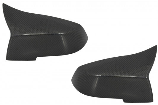 Mirror Covers and Trunk Spoiler Kit M4 Design Real Carbon for BMW 3 Series F30 (2012–2018)