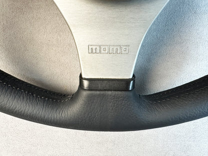 Factory-fit airbag connector on Evolution 9 steering wheel