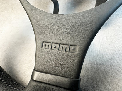 Evo steering wheel center pad with matching leather