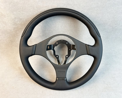 Refurbished MOMO leather steering wheel for Mitsubishi Evo 7 8 9