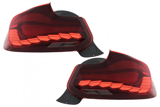 OLED Taillights M4 Design Dynamic Sequential for BMW 2 Series F22 F23 & M2 F87 (2014–2020)
