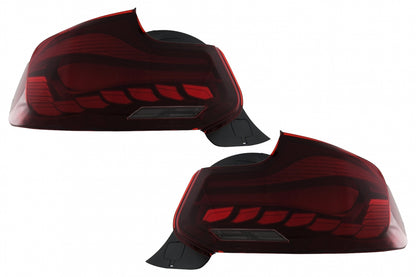 OLED Taillights M4 Design Dynamic Sequential for BMW 2 Series F22 F23 & M2 F87 (2014–2020)