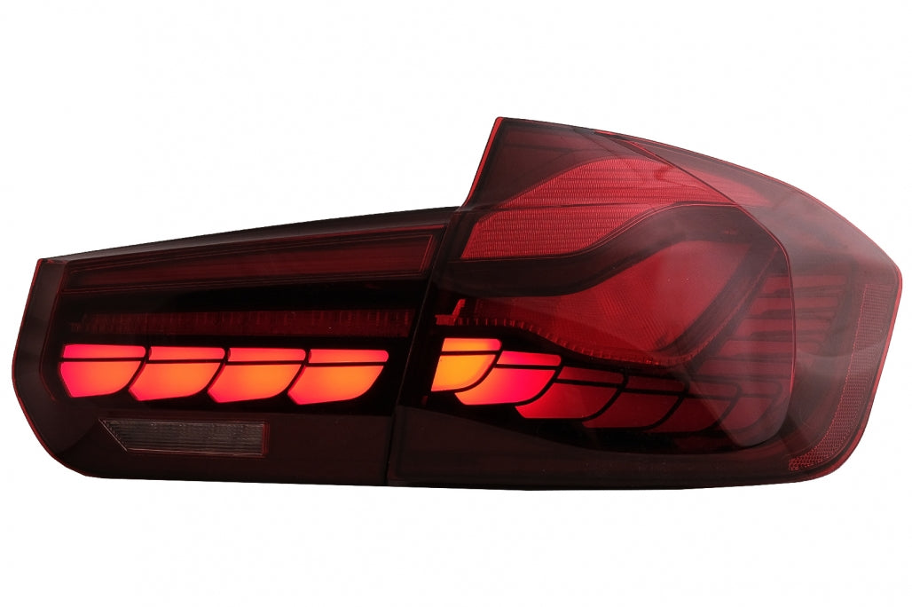 OLED Taillights M4 Design Red Clear for BMW 3 Series F30 F35 F80 (2011–2019)