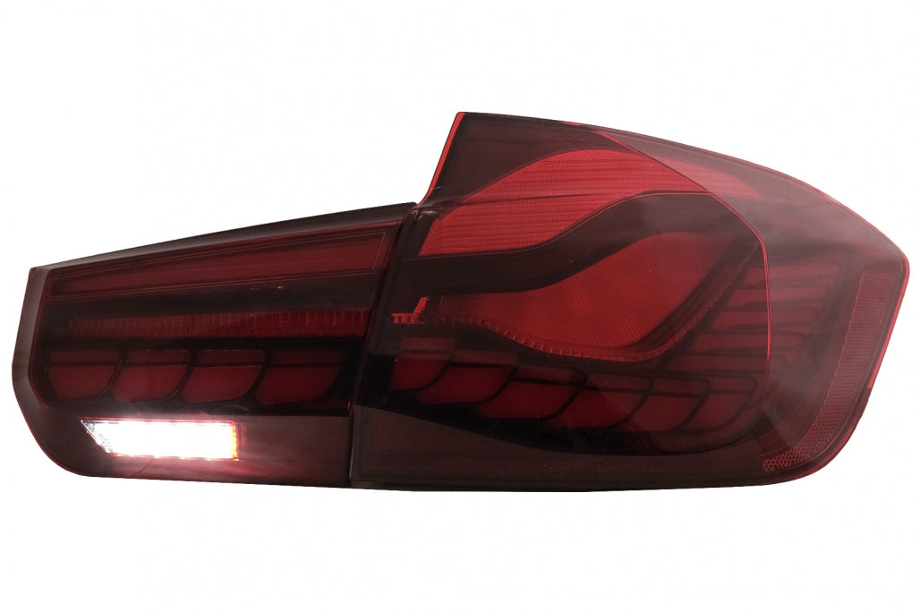 OLED Taillights M4 Design Red Clear for BMW 3 Series F30 F35 F80 (2011–2019)