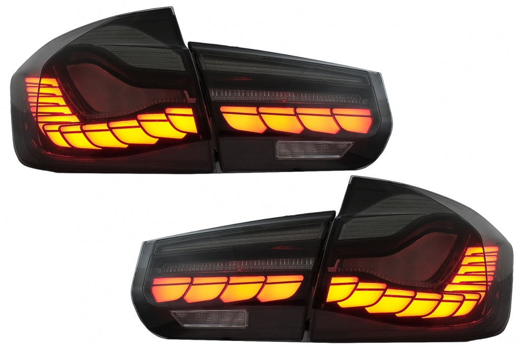 OLED Taillights M4 Design Red Smoke for BMW 3 Series F30 F35 F80 (2011–2019)