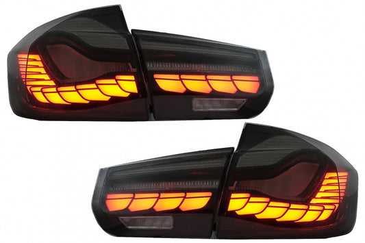 OLED Taillights M4 Design Red Smoke for BMW 3 Series F30 F35 F80 (2011–2019)