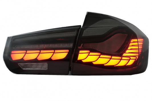 OLED Taillights M4 Design Red Smoke for BMW 3 Series F30 F35 F80 (2011–2019)