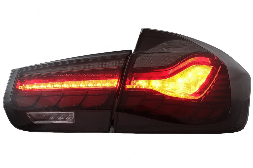 OLED Taillights M4 Design Red Smoke for BMW 3 Series F30 F35 F80 (2011–2019)