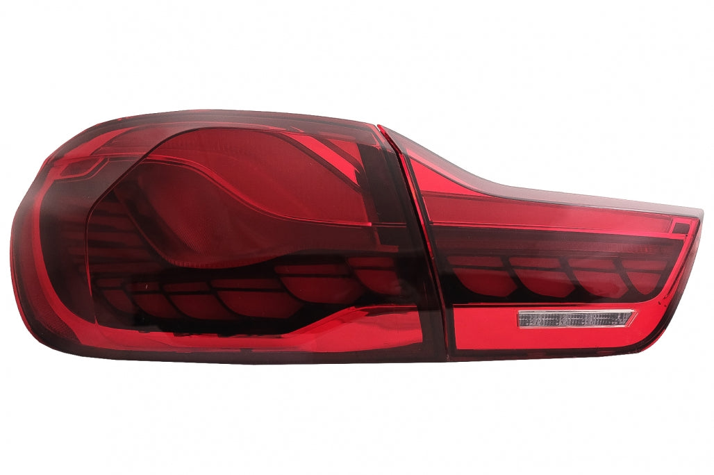 OLED Taillights Red Clear Dynamic Sequential for BMW 4 Series F32 F33 F36 / M4 F82 F83 (2013–2019)