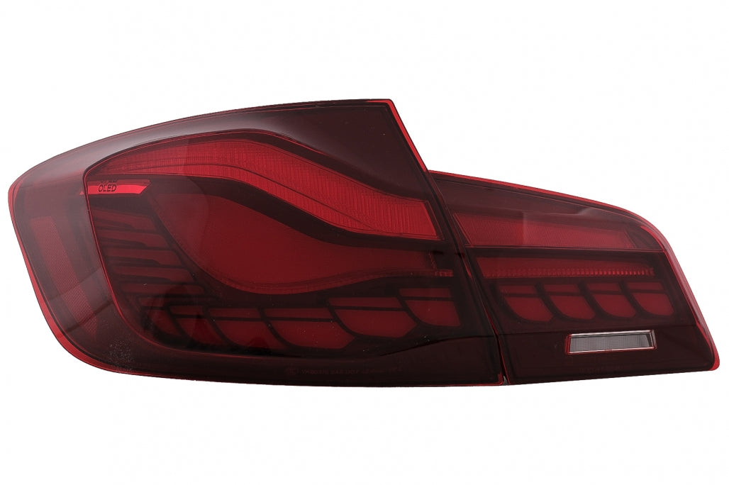 OLED Taillights Red Clear Sequential LED for BMW 5 Series F10 Sedan (2011–2017)