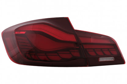 OLED Taillights Red Clear Sequential LED for BMW 5 Series F10 Sedan (2011–2017)