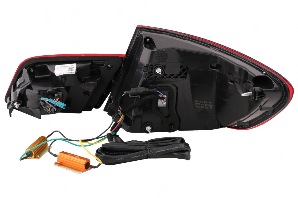 OLED Taillights Red Clear Sequential LED for BMW 5 Series F10 Sedan (2011–2017)