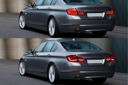 OLED Taillights Red Clear Sequential LED for BMW 5 Series F10 Sedan (2011–2017)