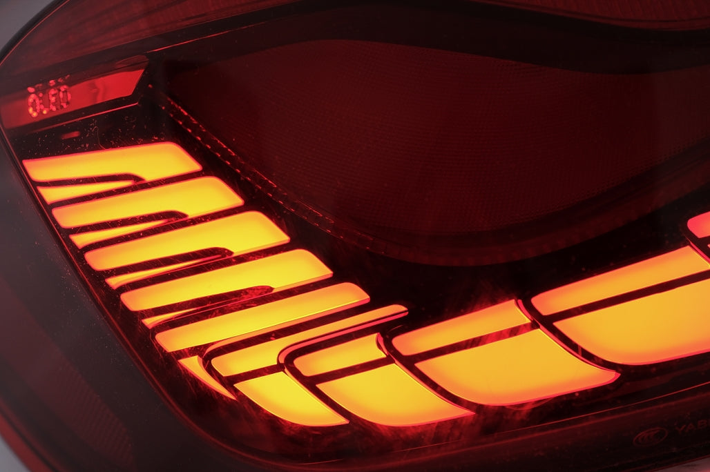 OLED Taillights Red Clear Sequential LED for BMW 5 Series F10 Sedan (2011–2017)