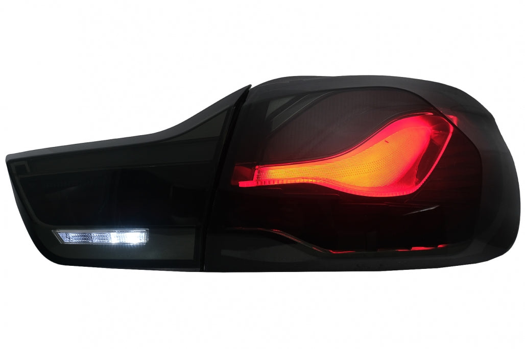 OLED Taillights Red Smoke Dynamic Sequential for BMW 4 Series F32 F33 F36 / M4 F82 F83 (2013–2019)
