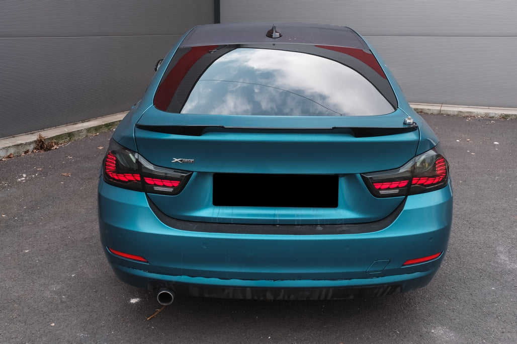 OLED Taillights Red Smoke Dynamic Sequential for BMW 4 Series F32 F33 F36 / M4 F82 F83 (2013–2019)