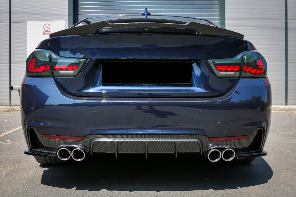 OLED Taillights Red Smoke Dynamic Sequential for BMW 4 Series F32 F33 F36 / M4 F82 F83 (2013–2019)