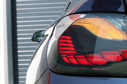 OLED Taillights Red Smoke Dynamic Sequential for BMW 4 Series F32 F33 F36 / M4 F82 F83 (2013–2019)
