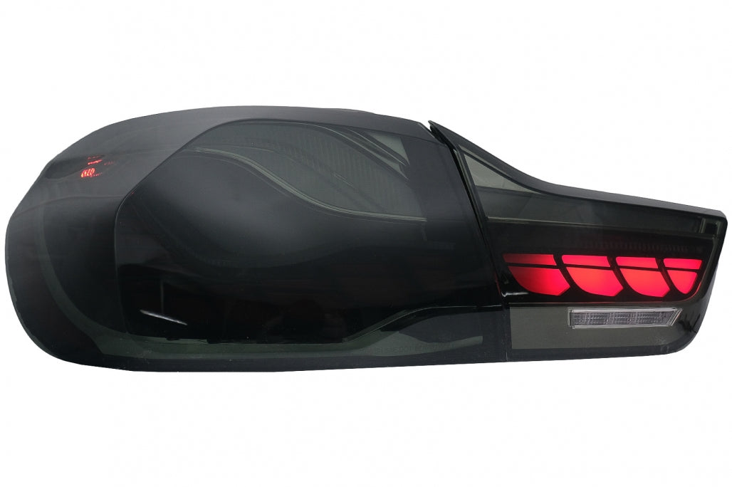 OLED Taillights Red Smoke Dynamic Sequential for BMW 4 Series F32 F33 F36 / M4 F82 F83 (2013–2019)