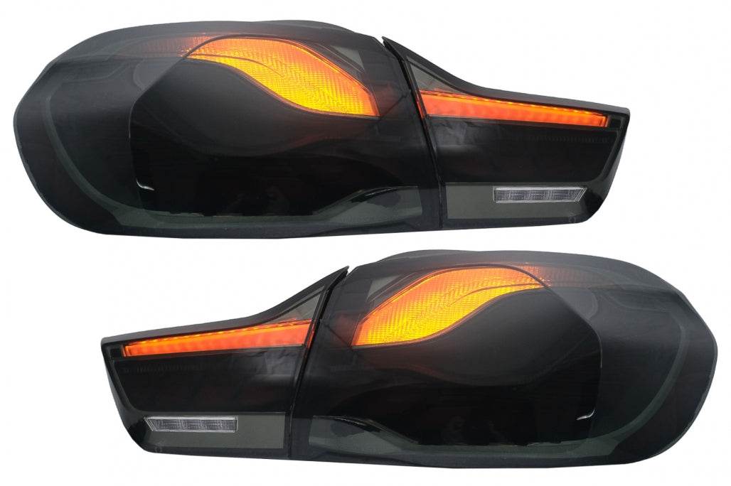OLED Taillights Red Smoke Dynamic Sequential for BMW 4 Series F32 F33 F36 / M4 F82 F83 (2013–2019)